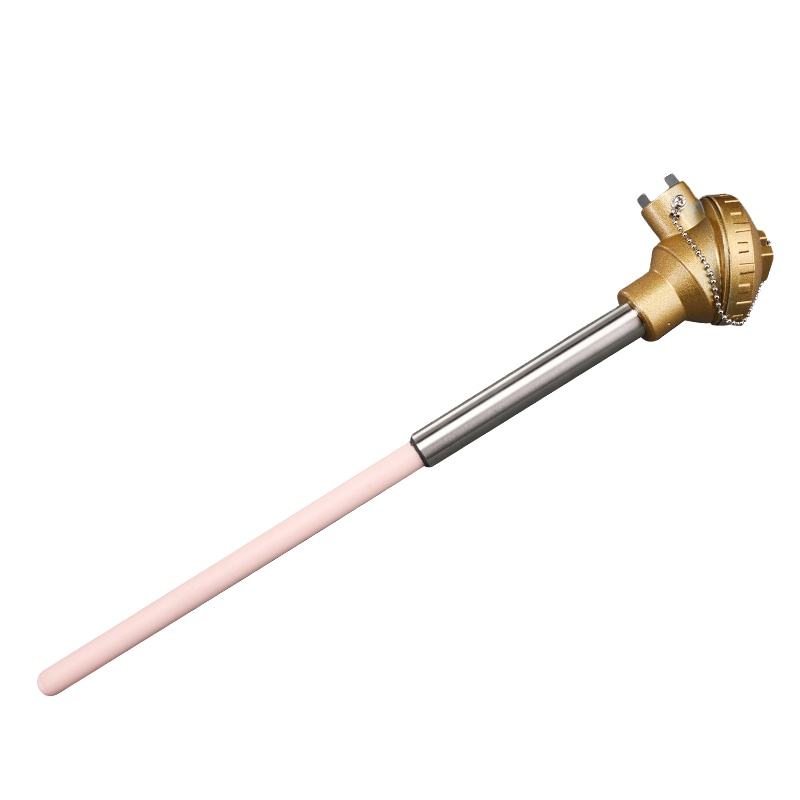 0.2–0.4 mm diameter wayar Jenis S/B/R relau termokopel platinum-rhodium probe penderia suhu tinggi untuk logam cair