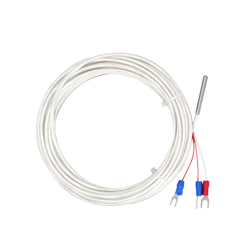 WZP-035 PT100 Probe 5 × 35mm Kabel 1–20m Platinum Rintangan Termometer RTD Kalis Kakisan Kalis Air Anti-Kakisan Penderia Suhu
