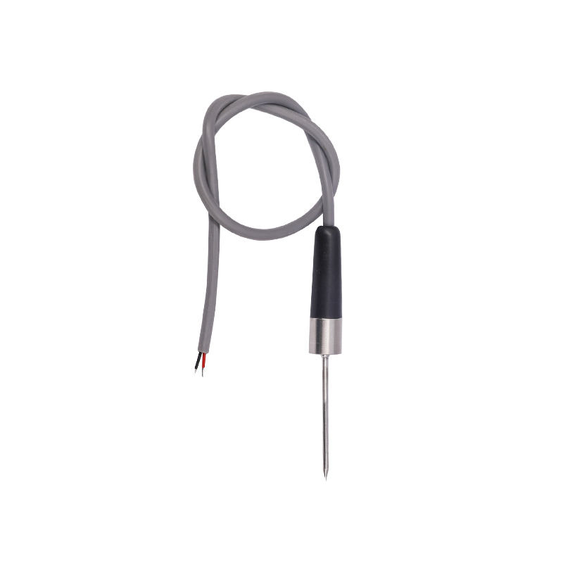 Kuar diameter 3mm 3 wayar RTD Pt100 sensor suhu Pegang tangan jenis K 1 meter termokopel Probe jarum keluli tahan karat