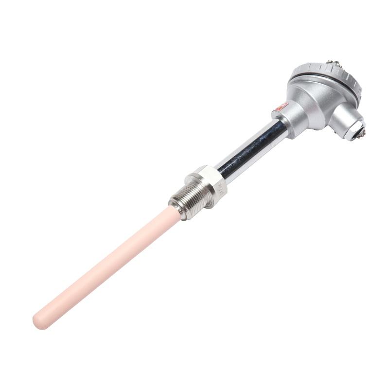0.2–0.4 mm diameter wayar Jenis S/B/R relau termokopel platinum-rhodium probe penderia suhu tinggi untuk logam cair